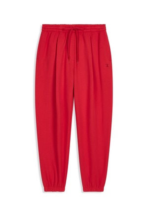 [OPEN YY] TUCKED JOGGER PANTS, RED 正規品 韓国ブランド 韓国通販 韓国代行 韓国ファッション オープン ワイワイ 日本 店舗