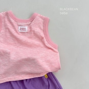 【取寄/韓国直送】Blackbean 26/SM ボンボンタンクトップ|夏服|韓国子供服