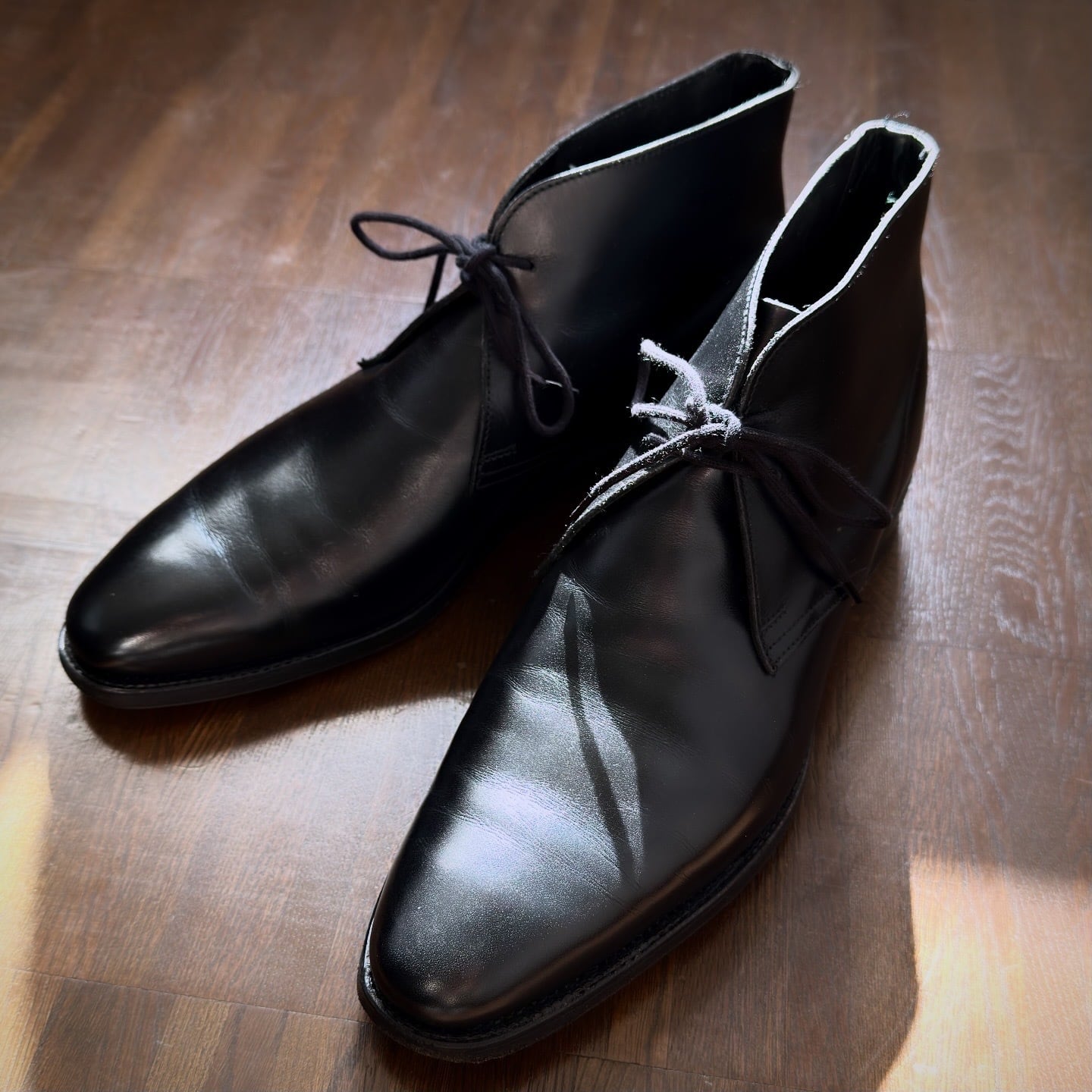 CROCKETT&JONES HAYLE チャッカブーツ (UK5 1/2、実寸 24cm 相当