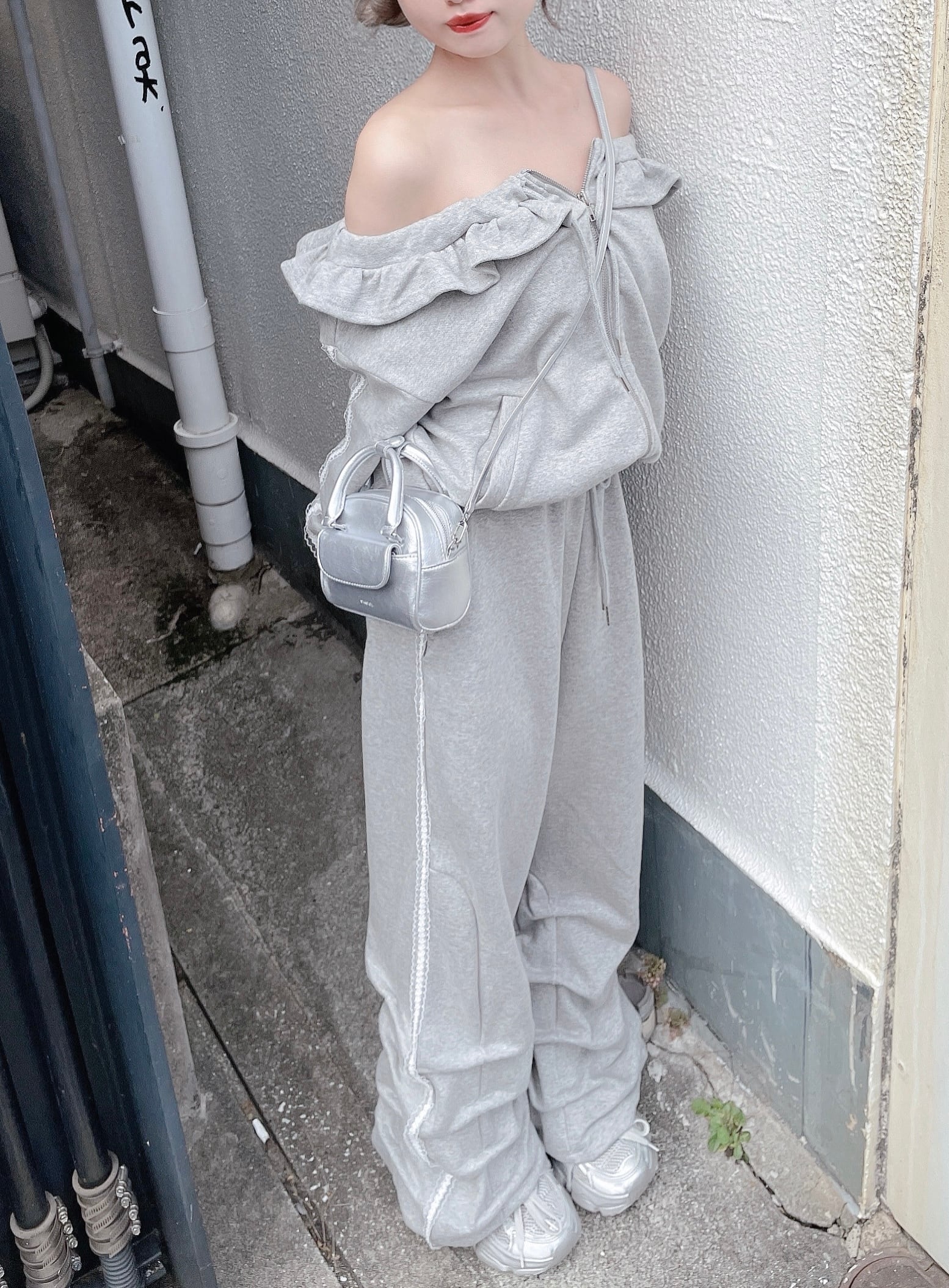 【値下げ】リルリリー　LITTLE ヘムタックパンツ LITTLE】再入荷☆ヘムタックパンツ | lilLilly official webstore
