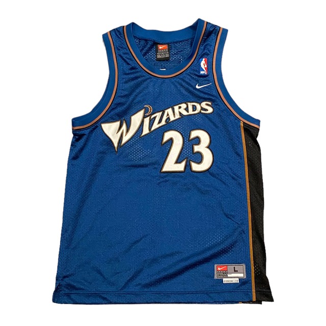 00's Nike NBA Washington Wizards "Michael Jordan" Game Shirt L / ナイキ バスケ  ワシントン・ウィザーズ マイケルジョーダン ユニフォーム 古着 ヴィンテージ | WhiteHeadEagle