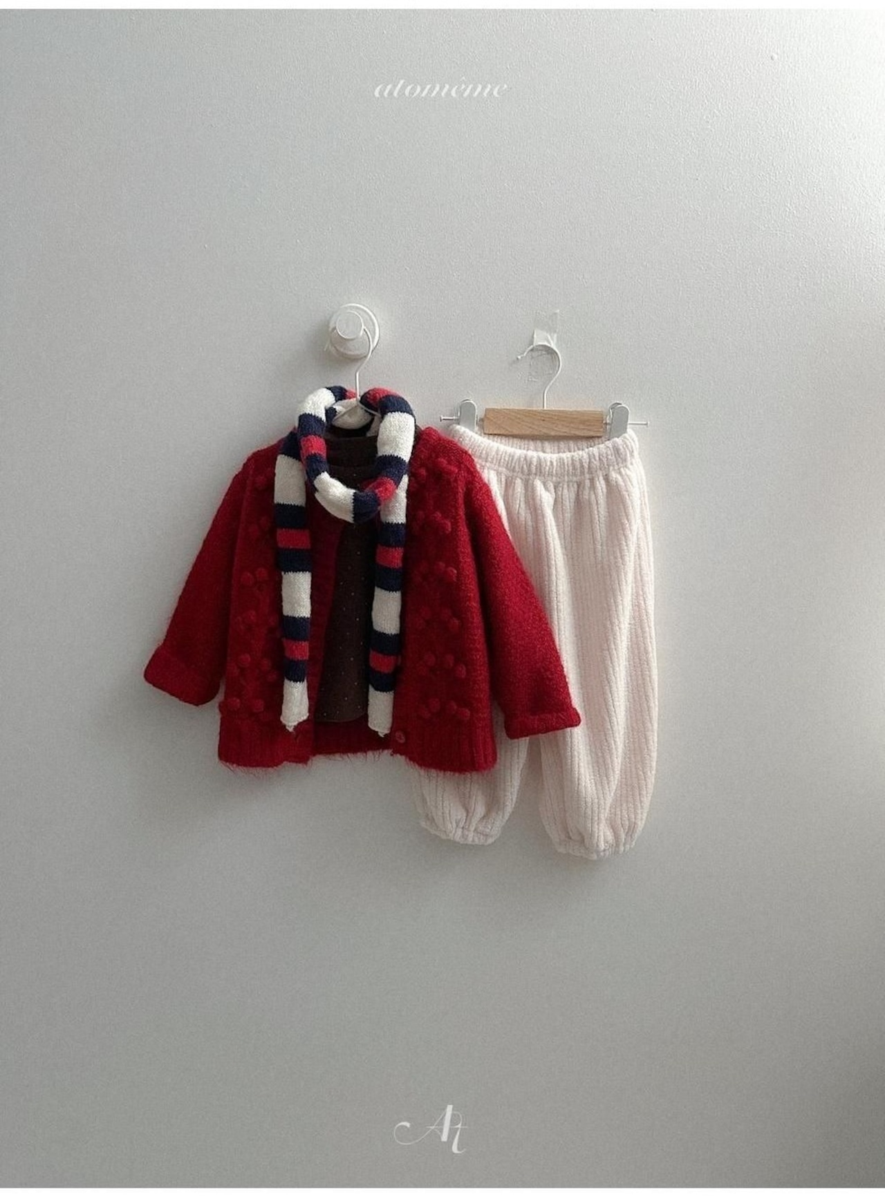〖取寄〗韓国子供服 / 26winter / atomeme / ウィンターベリーカーディガン / キッズ *S~XL*