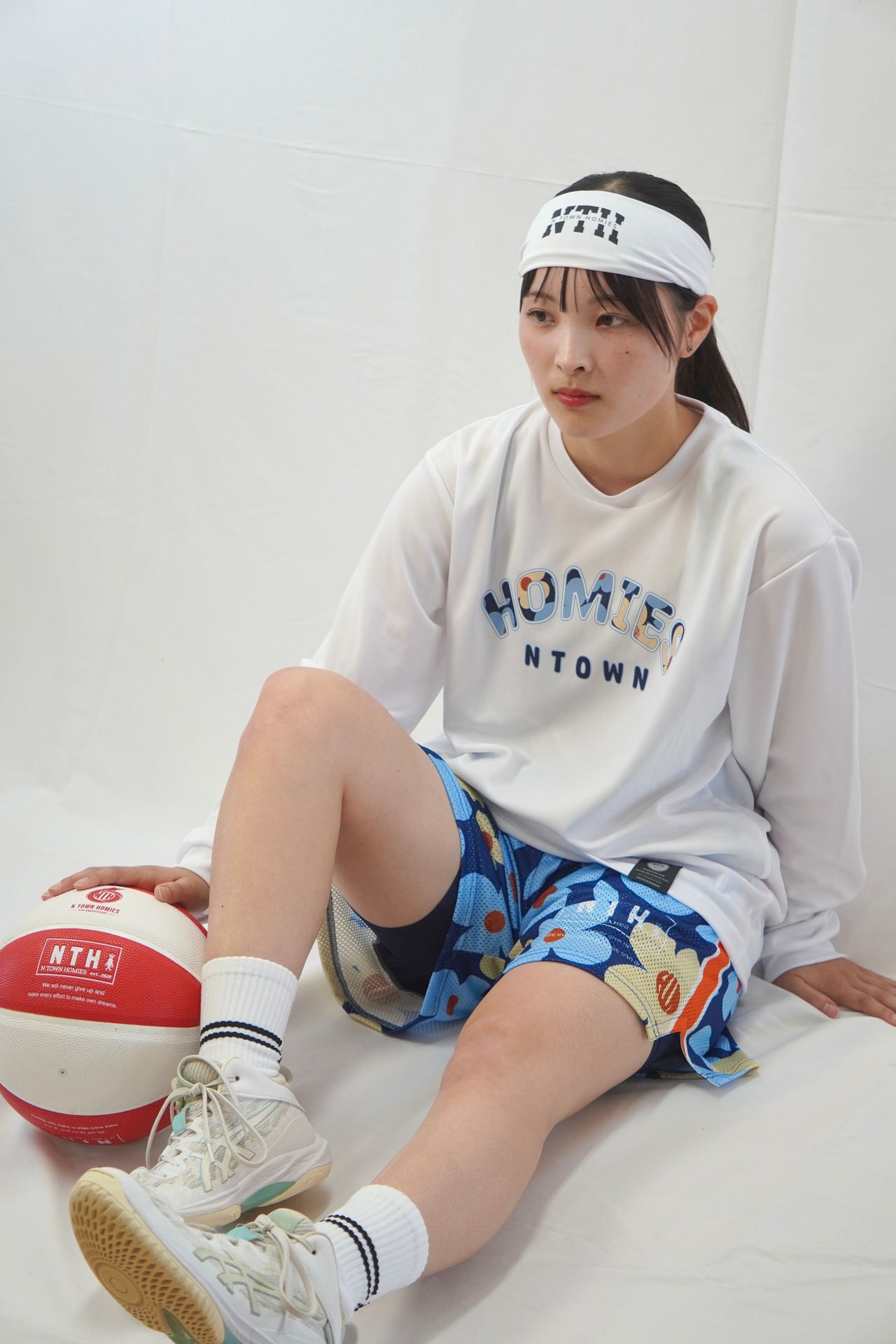 NTH LOGO HAIR BAND color White - 12