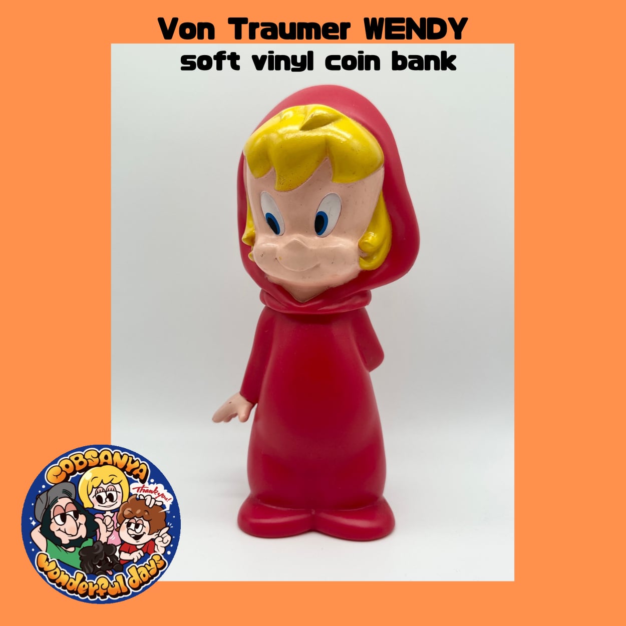Casper the friendly ghost Wendy The Good Little Witch Coin Bank