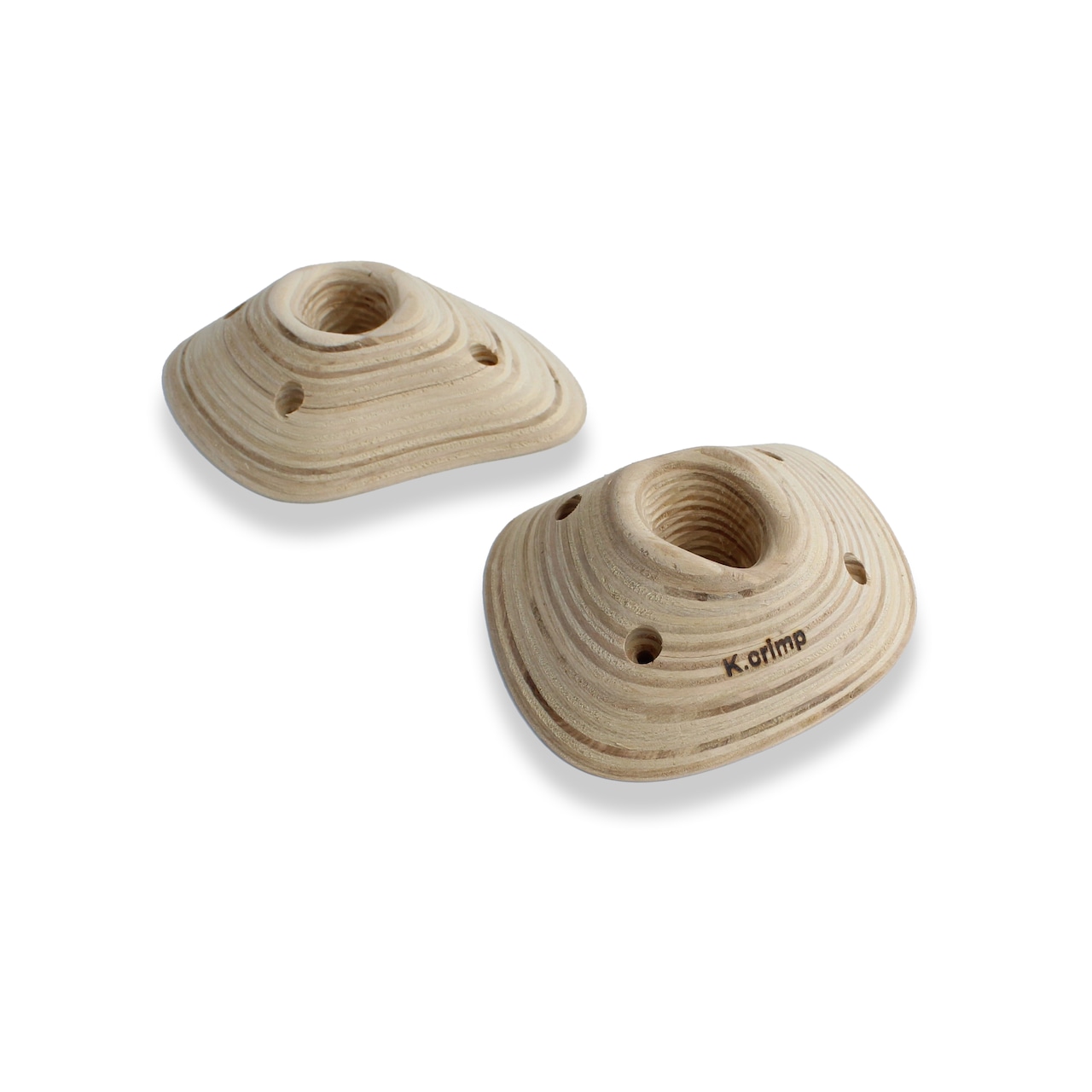 【木製クライミングホールド】SYMMETRIC POCKET 3