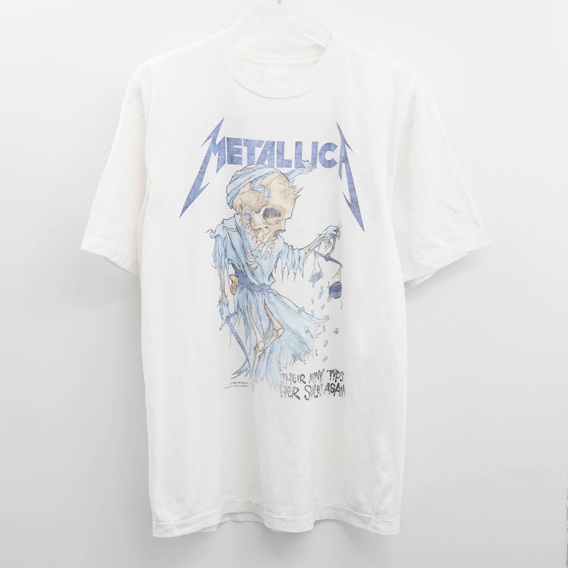 Metallica " Doris White " Euro Fits XL 【A6-271】