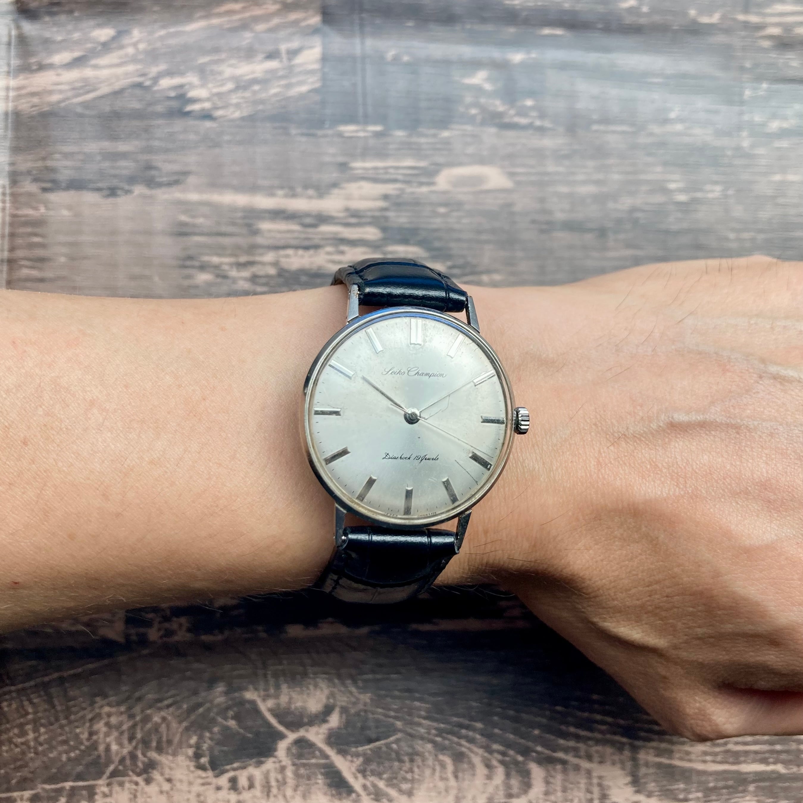F*1様 SEIKO champion セイコー　チャンピオン　手巻き時計　ヴィ SEIKO champion セイコーチャンピオン手巻き時計ヴィンテージ