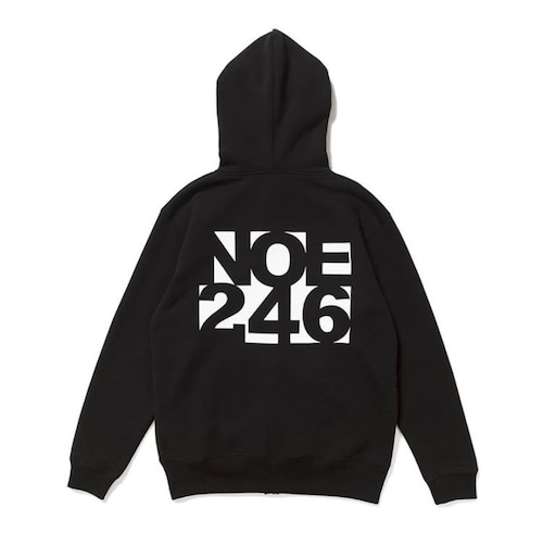 NOE 246 zip-up hoodie