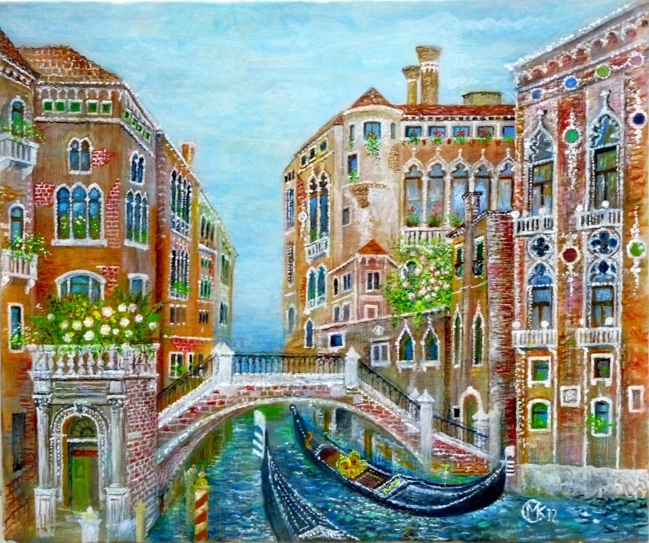 小さな橋(ベネチア))| Venezia La piccola Ponte