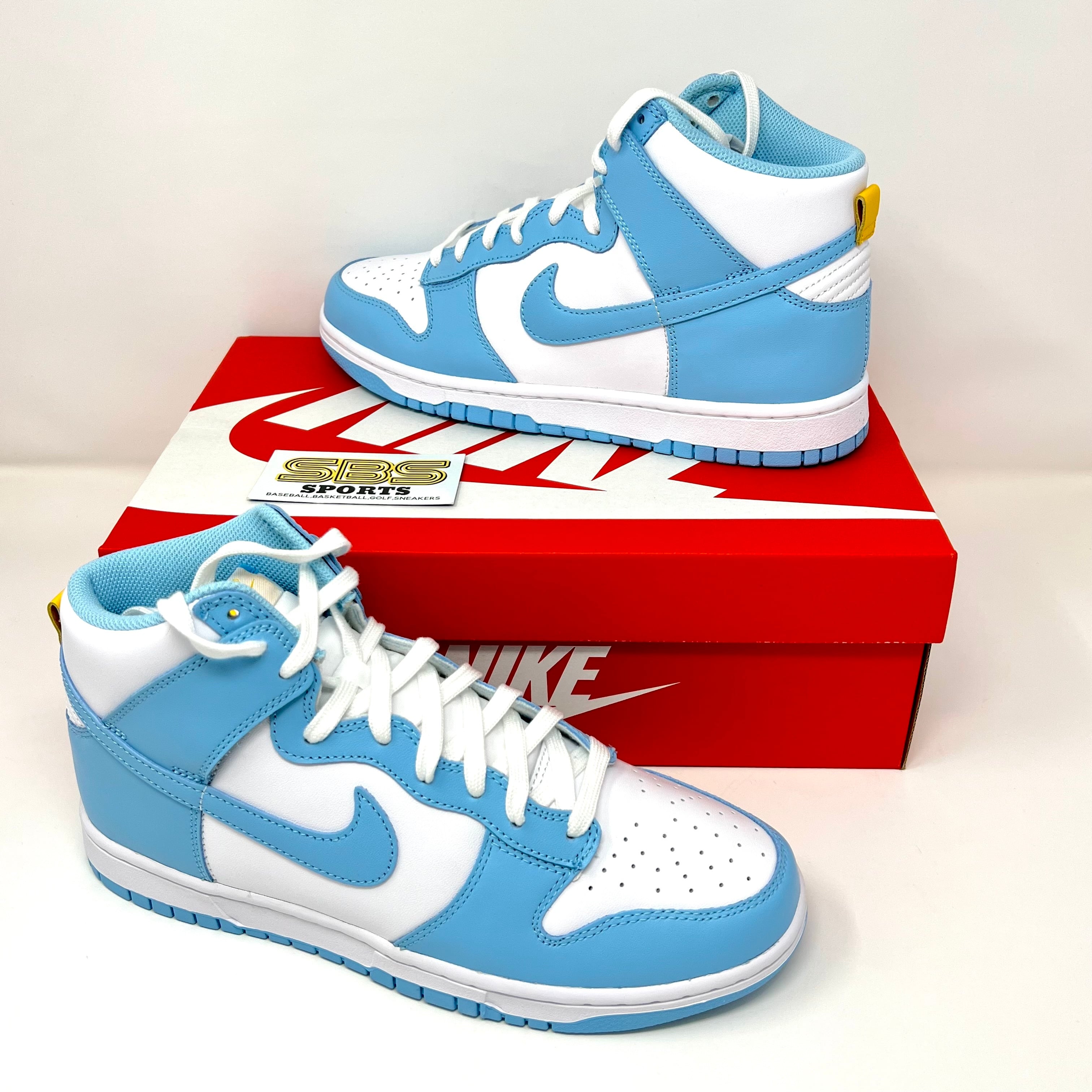 NIKE DUNK HI BLUE YELLOW 28cm