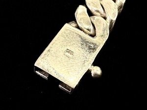 Vintage Mexican Jewelry Silver 925 Chain Bracelet