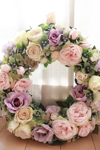 フラワースワッグ＃4（ミモザライン） | Through flowers