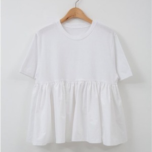 プリーツヘム　フェアリーフレアTシャツ 2col N TS060