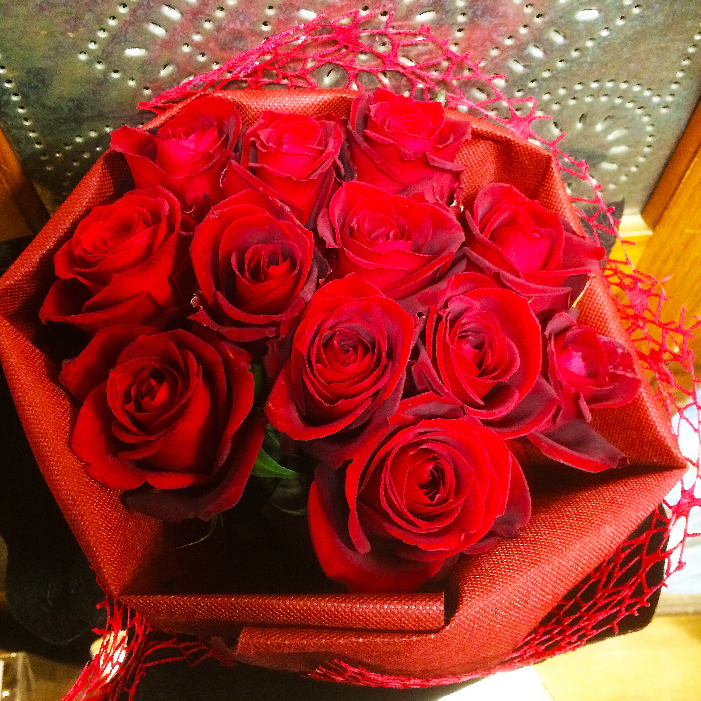 DOZEN ROSES | Strawberry Fields