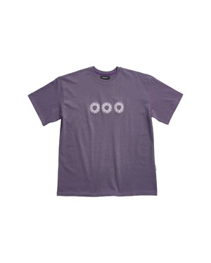 [999HUMANITY] EVERYDAY LOGO HALF TEE (FADED PURPLE) 正規品  韓国 ブランド 韓国ファッション 韓国代行 999 ヒューマニティ HUMANITY 日本 店舗
