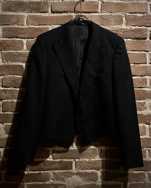 【Caka act3】Total Pattern Vintage Short Length Tailored Jacket