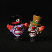 2FACE CLOWN VALVE CAP /Horror
