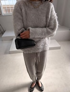 【新作5％OFF・3日間】Curly Volume Knit_4colors