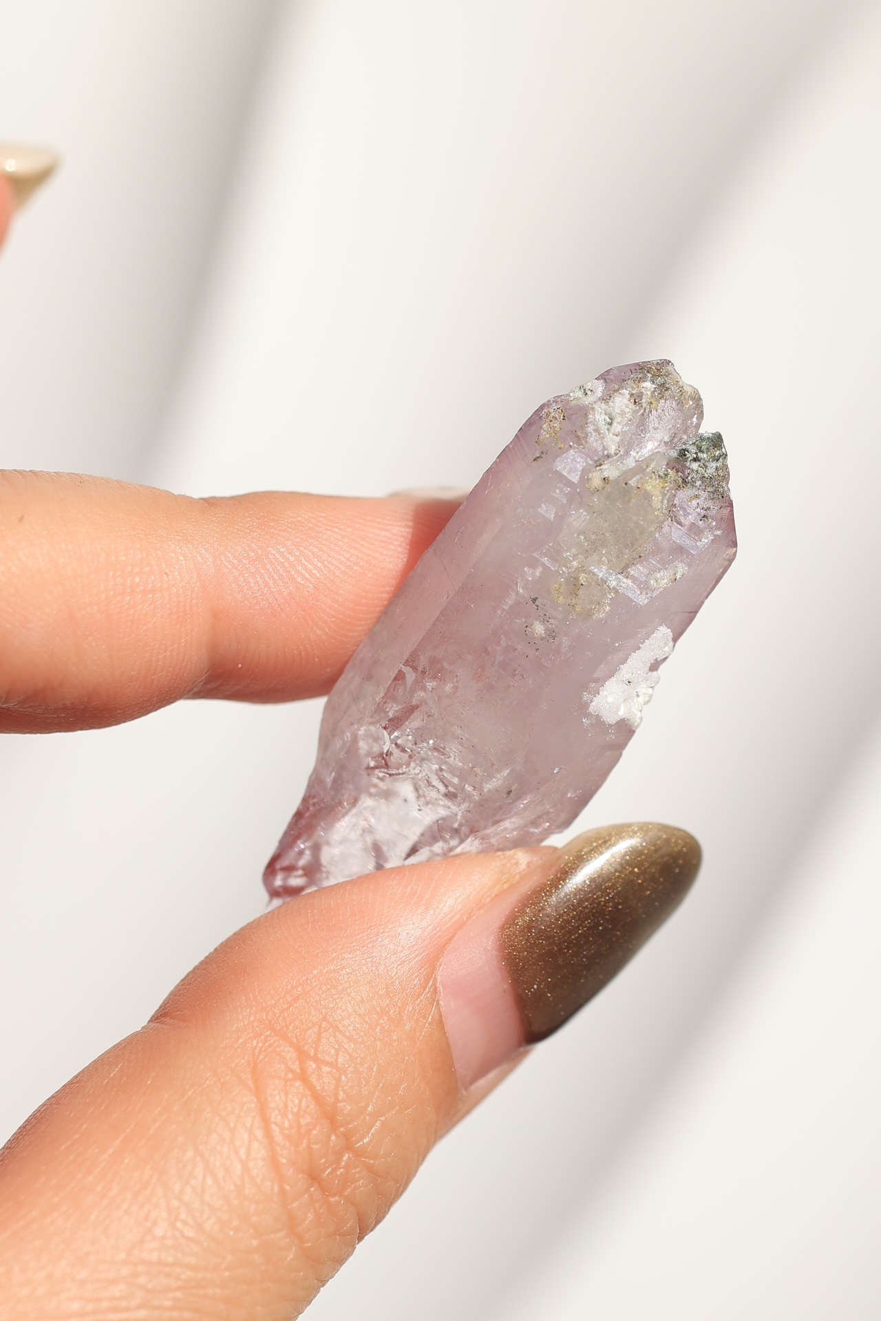 エンハイドロ(水入り)ベラクルスアメジストEnhydro Veracruz Amethyst|天然石 鉱物 パワーストーン|EV-A-003