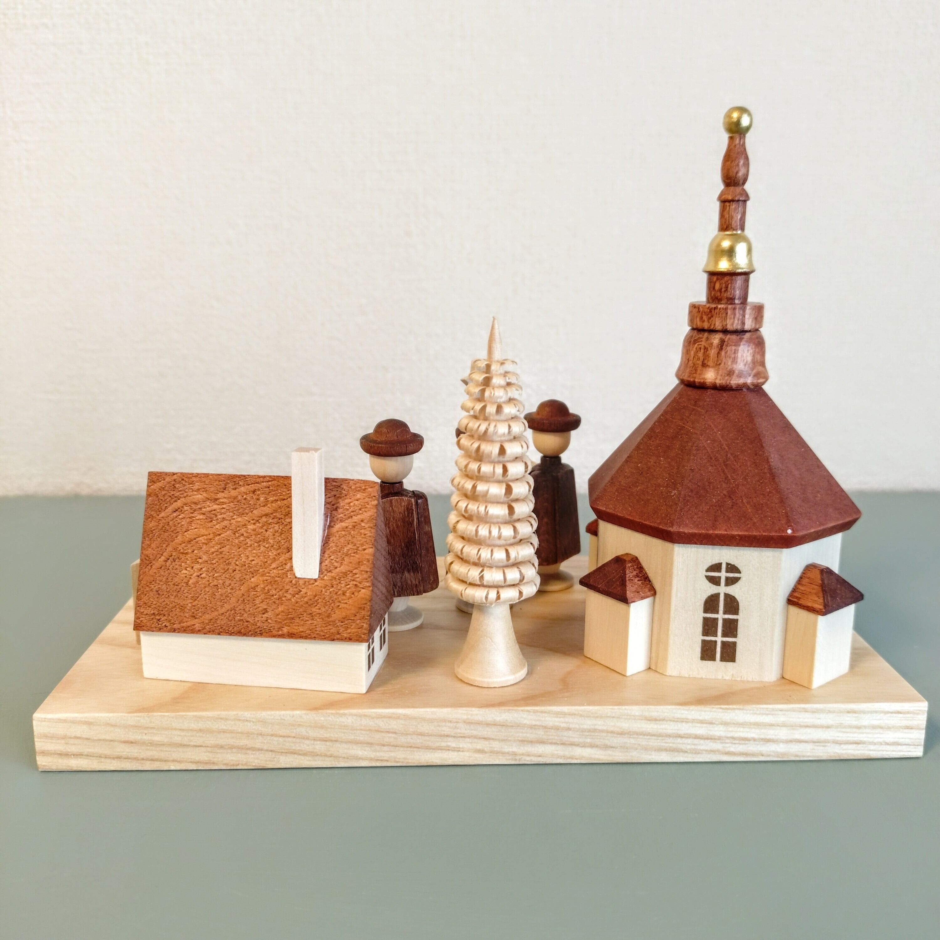 ザイフェン教会と聖歌隊 キャンドルホルダー | POLKA ドイツ工芸品