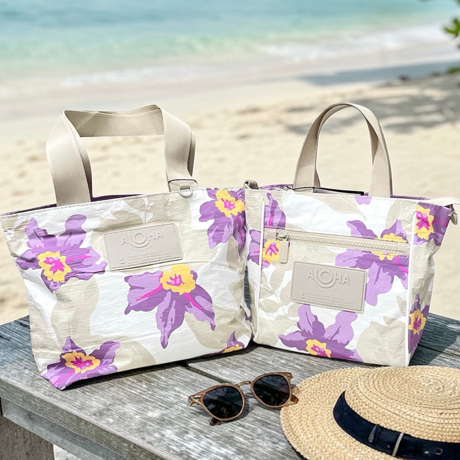ALOHA COLLECTION Mini Tripper トートバッグ ALOHA COLLECTION】 Makana Mini Tripper Lavande トートバッグ ミニ