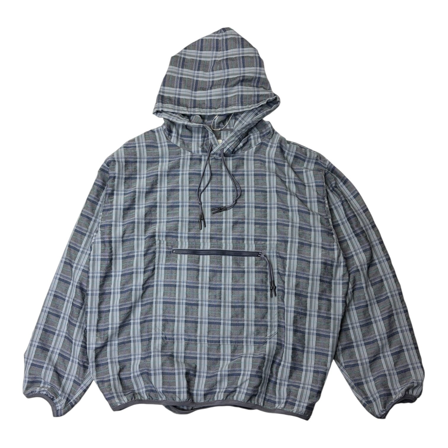 【O-】FANCY PLAID PULLOVER(GRAY PLAID)〈国内送料無料〉