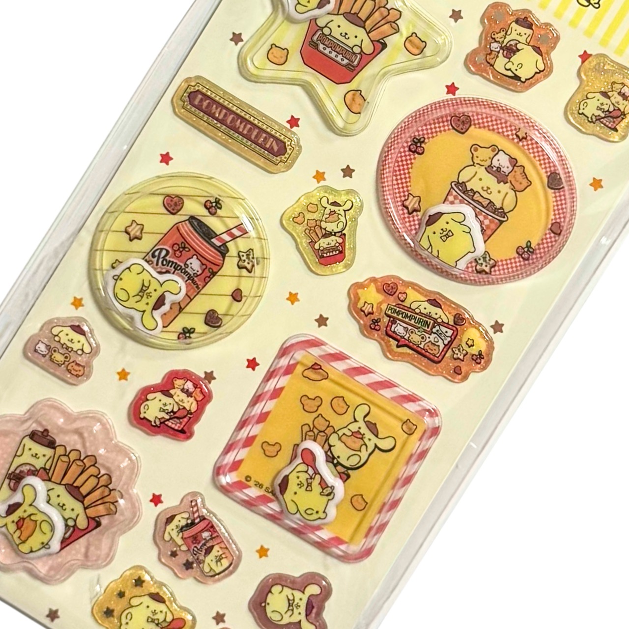 サンリオ　カプセル＆ラメシール　ポムポムプリン - 2