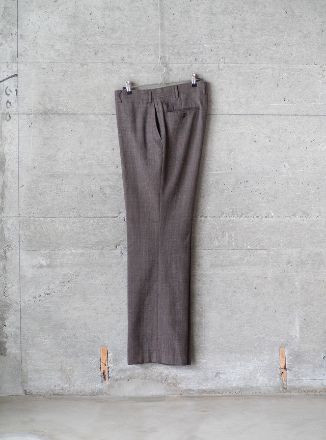 unknown 1990s Wool Glen-plaid trousers