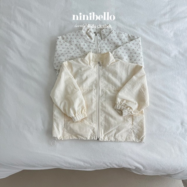 [ninibello] flower wind breaker