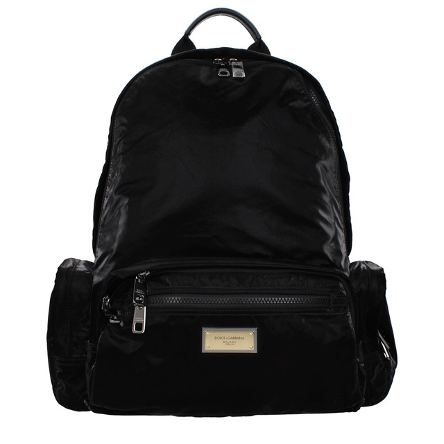 【新品】DOLCE&GABBANA ドルチェ&ガッバーナ メンズ バックパック・ボディバッグ ナイロン ブラック BM1961AO24380999