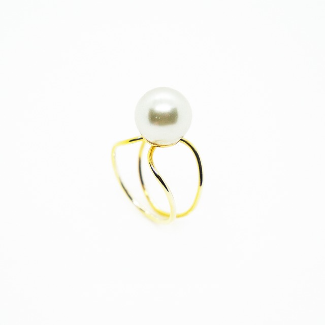 Perl Ring｜Pearl x Gold