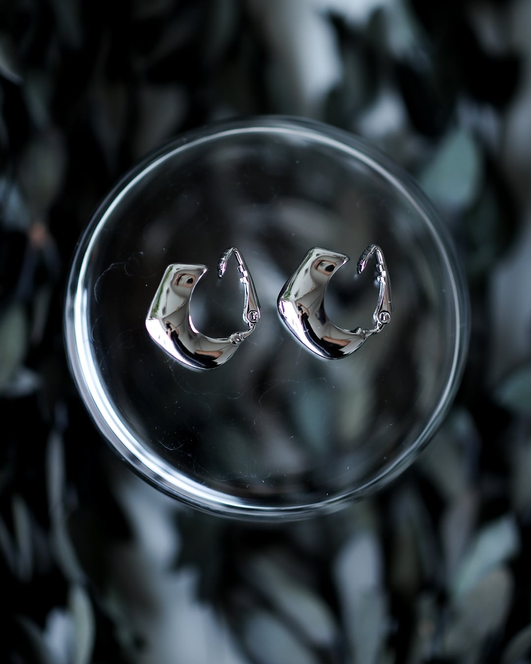 Bumpy earring / Silver