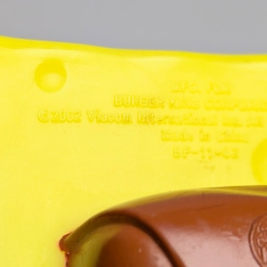 ☆ VINTAGE2002 ☆【 SpongeBob SquarePants ( スポンジボブ ) 】 BURGER KING ミールトイ 『 BackPack 』〚アメリカン雑貨 アメトイ〛