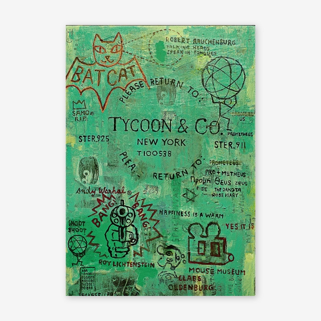 中西俊夫 aka Tycoon To$h ZINE 'CUNNING PAPER vol.1 / A5 / 24p. / カラー