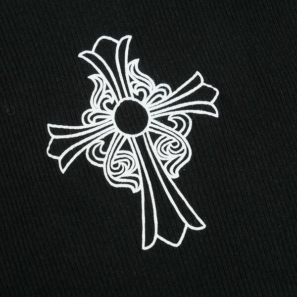 Size【M】 CHROME HEARTS クロム・ハーツ HAIRY CROSS RIB TANK BLACK