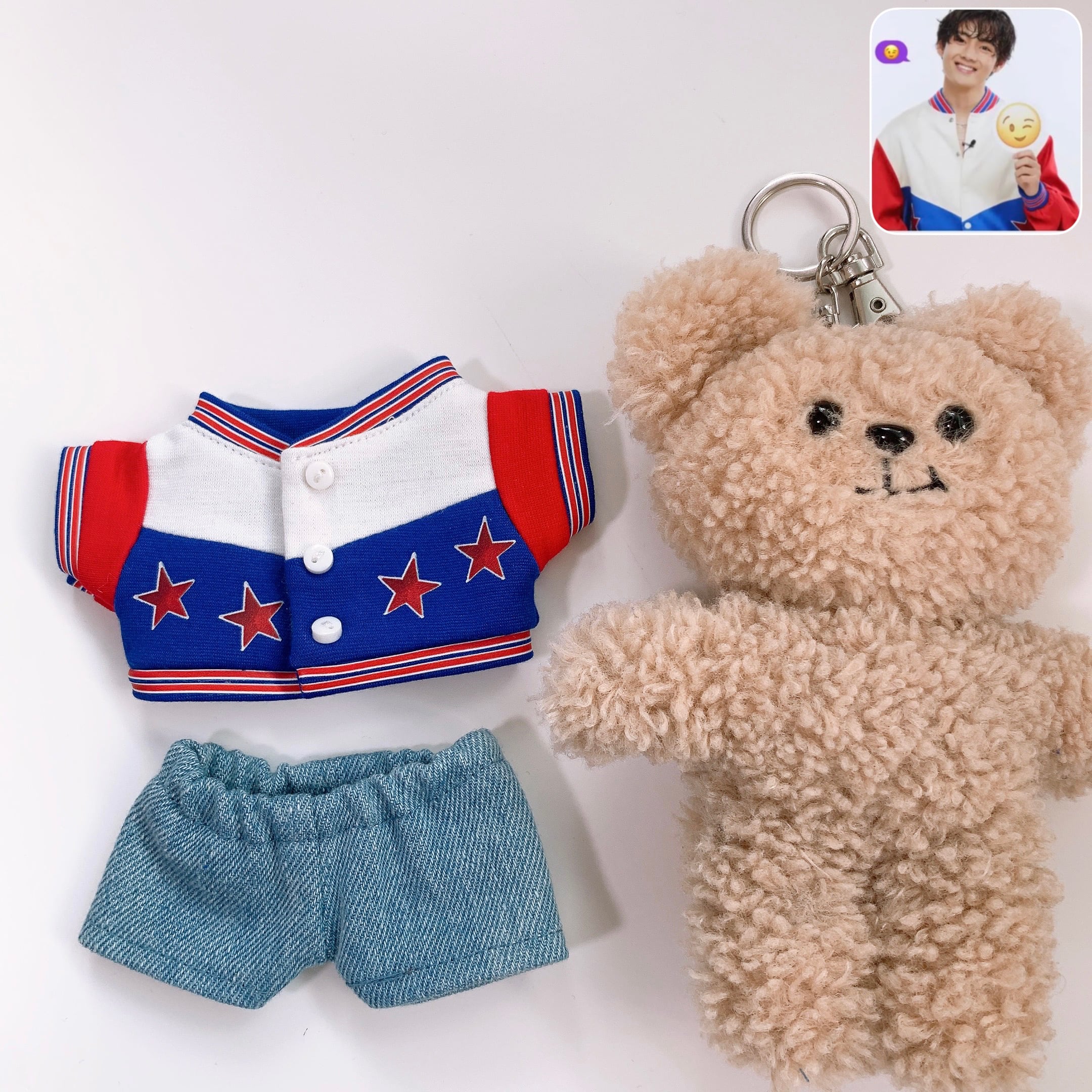 スタージャケット』テヒョン フレンズ テテ V BTS ぬい服 洋服 スタージャケット』テヒョン フレンズ テテ V BTS ぬい服 洋服