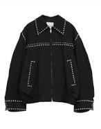 CLANE W COLOR STUDDED DRIZZLER JACKET 2色展開
