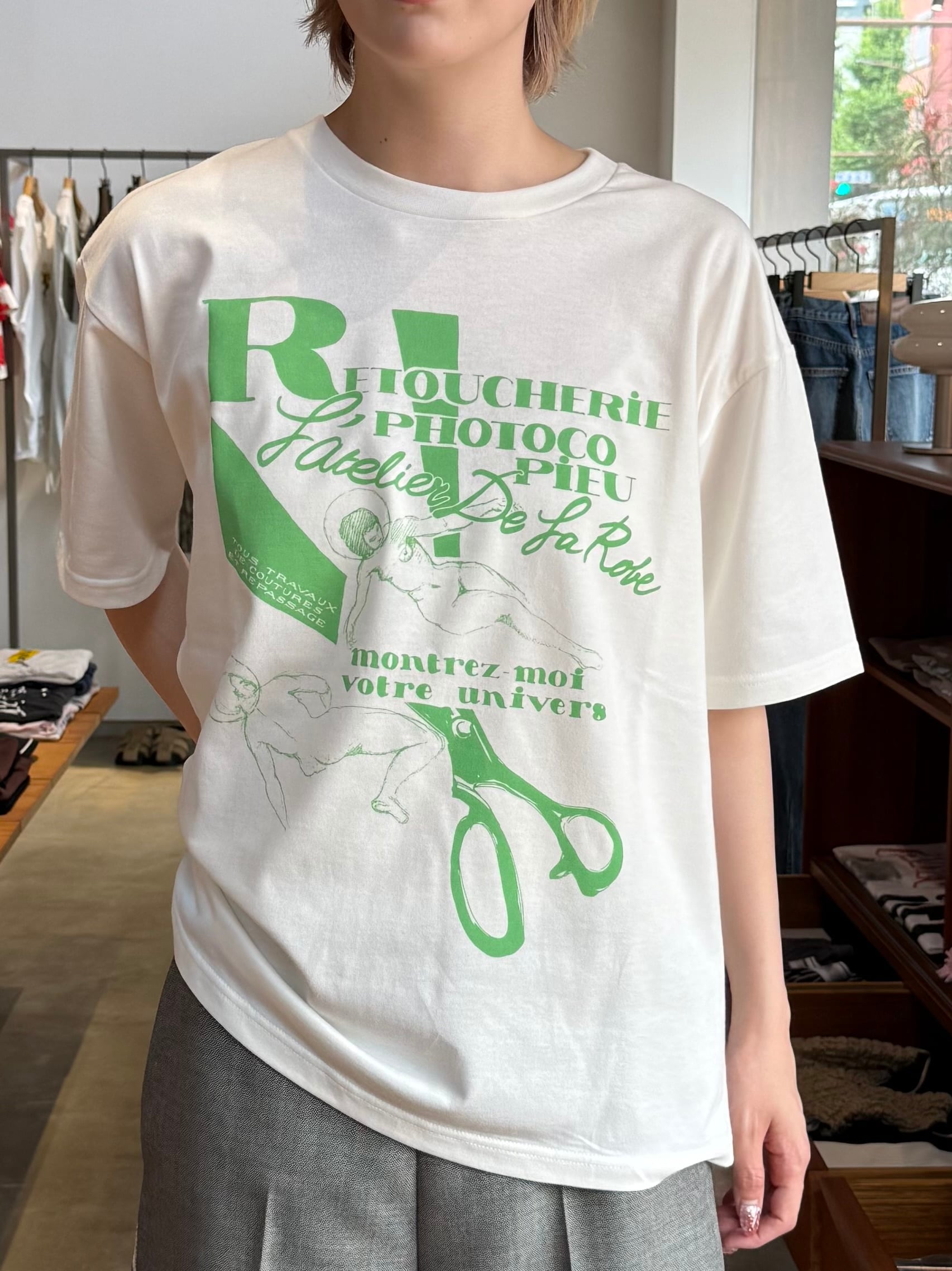 26SS】PHOTOCOPIEU フォトコピュー / グラフィックTシャツ 半袖