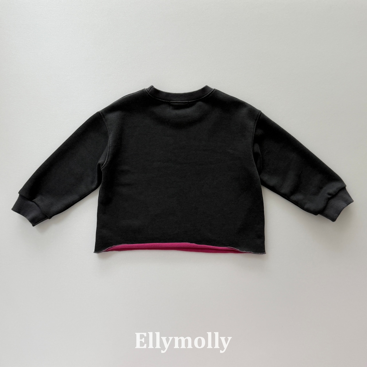 【取寄/韓国直送】Elly molly ラフツートーンダイングスウェット|秋服|韓国子供服|26/AT