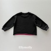 【取寄/韓国直送】Elly molly ラフツートーンダイングスウェット|秋服|韓国子供服|26/AT