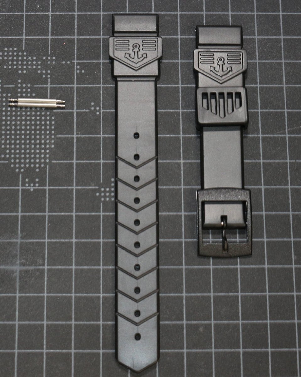 タグホイヤーフォーミュラ-1 純正風 黒 ラバーベルト 18mm TAG HeuerF1  