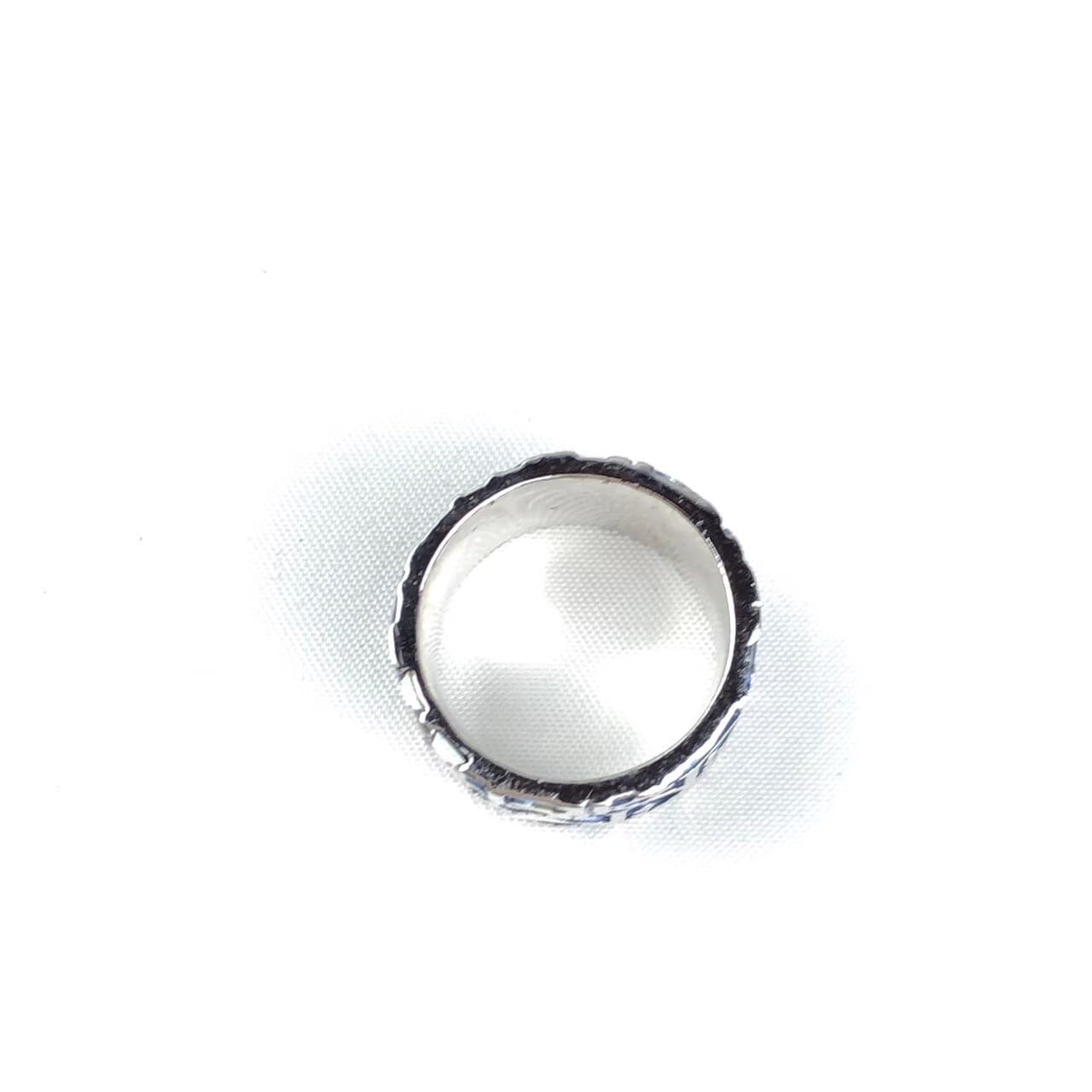 中古】クリスチャンディオール DIOR トロッター リング 指輪 ブルー