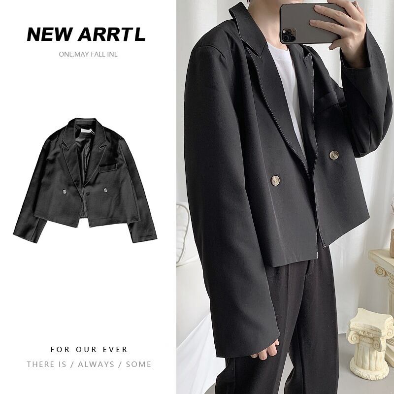 メンズ 1枚羽織るだけでコーデが決まる ショート丈メンズジャケット プチプラ韓国ファッション通販 Mocchida モッチダー