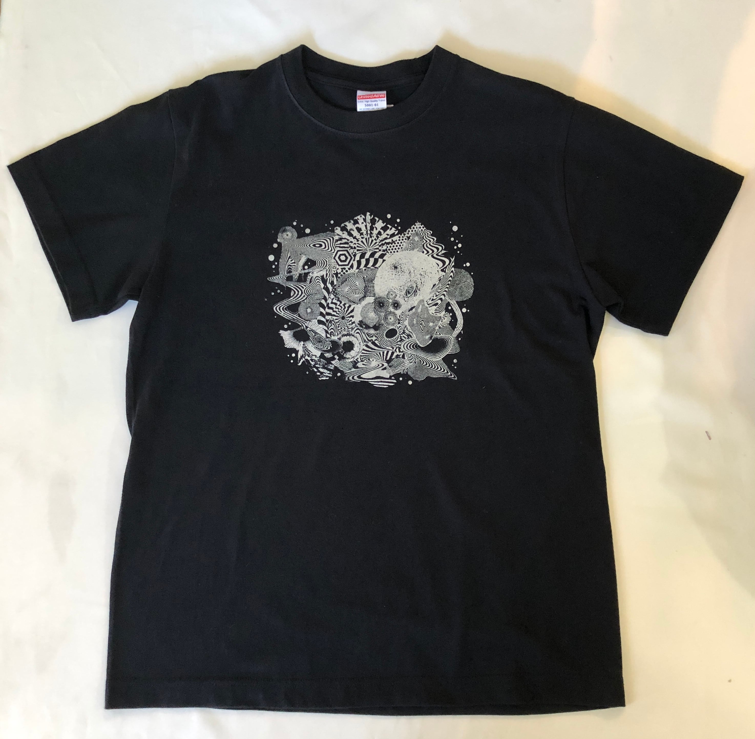 幾何学模様デザイン シルクスクリーンTシャツ | ALPHAVILLE
