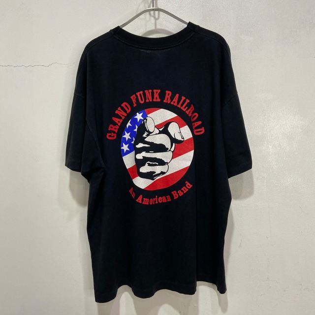90s USA製　GRANDFUNKRAILROAD バンドTシャツ　両面　XL
