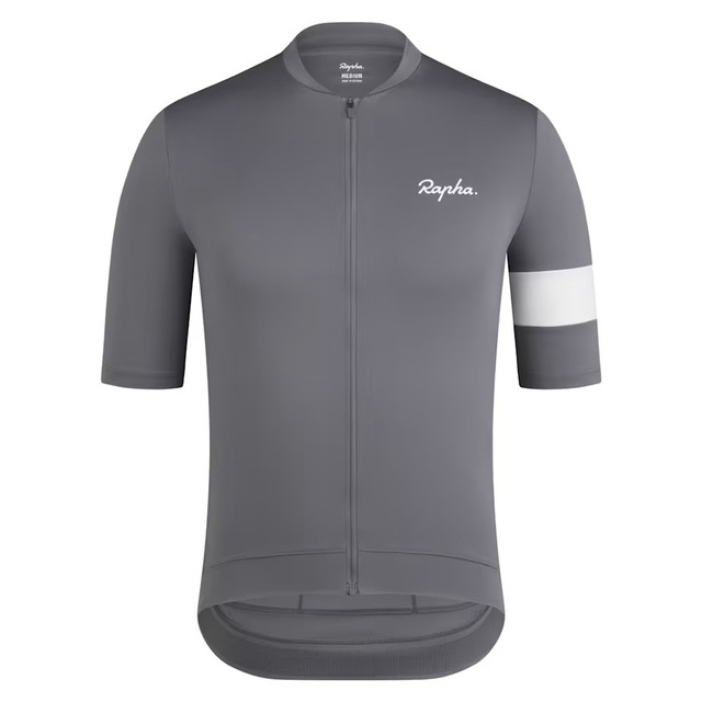 RAPHA MEN'S CORE JERSEY GREY/WHITE