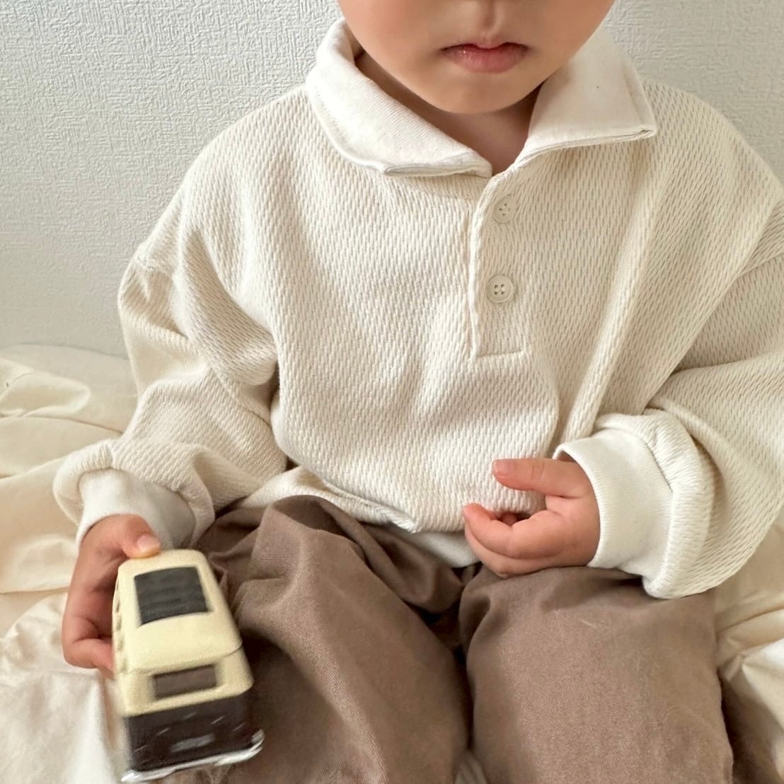 Sラス1《即納》送料無料【Amigo】waffle collar T