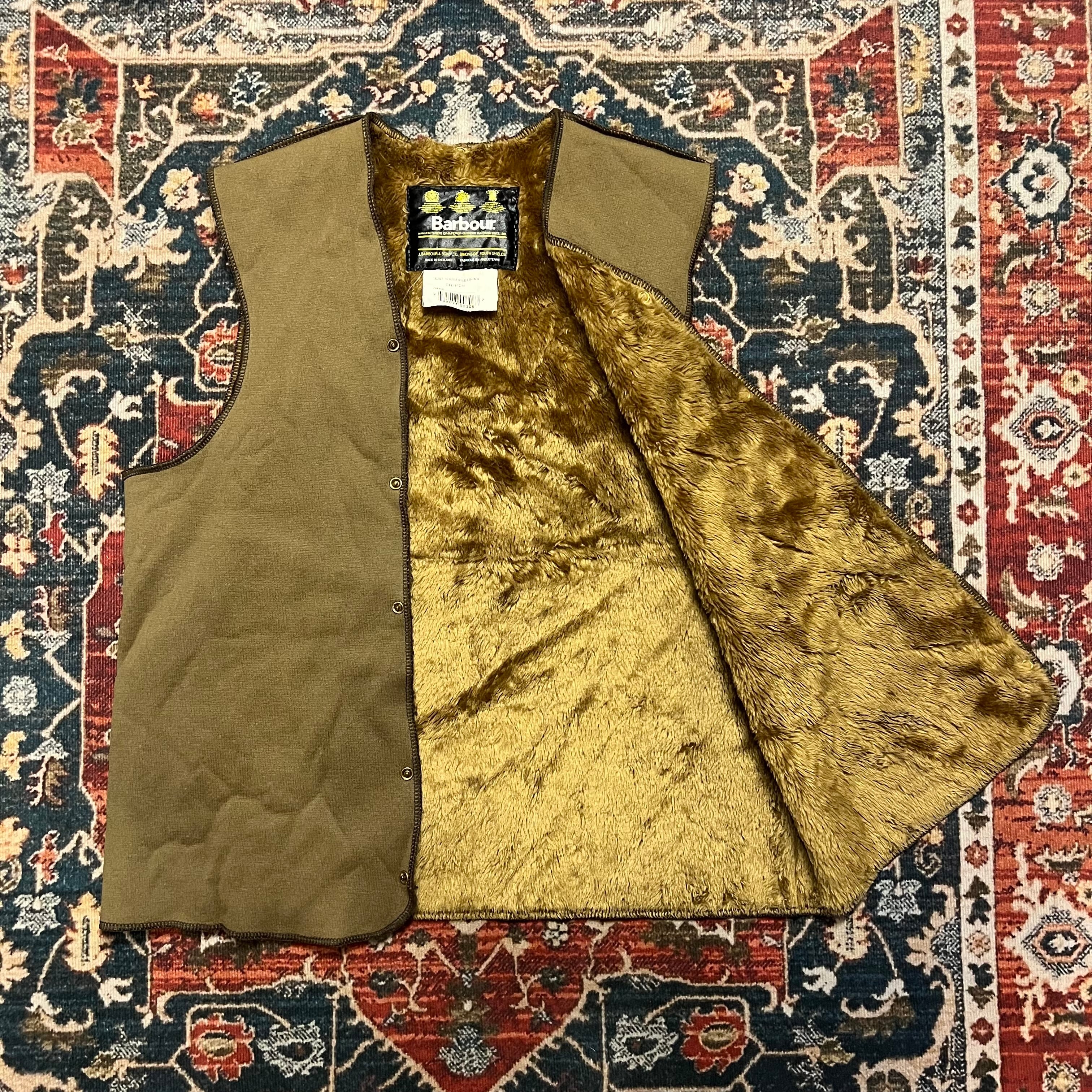 90s Barbour Liner Vest バブアー ライナーベスト ヴィンテージ 英国