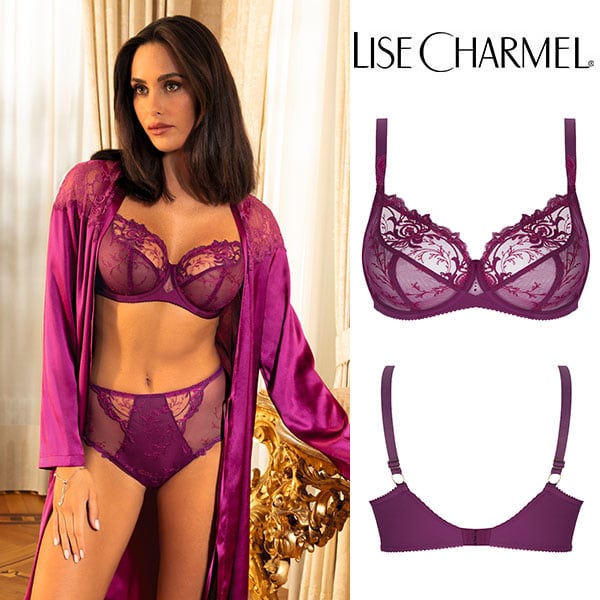 70B☆LISE CHARMEL（リズシャルメル）海外高級下着　フルカップブラ フルカップブラ(E) | LISE CHARMEL JAPAN