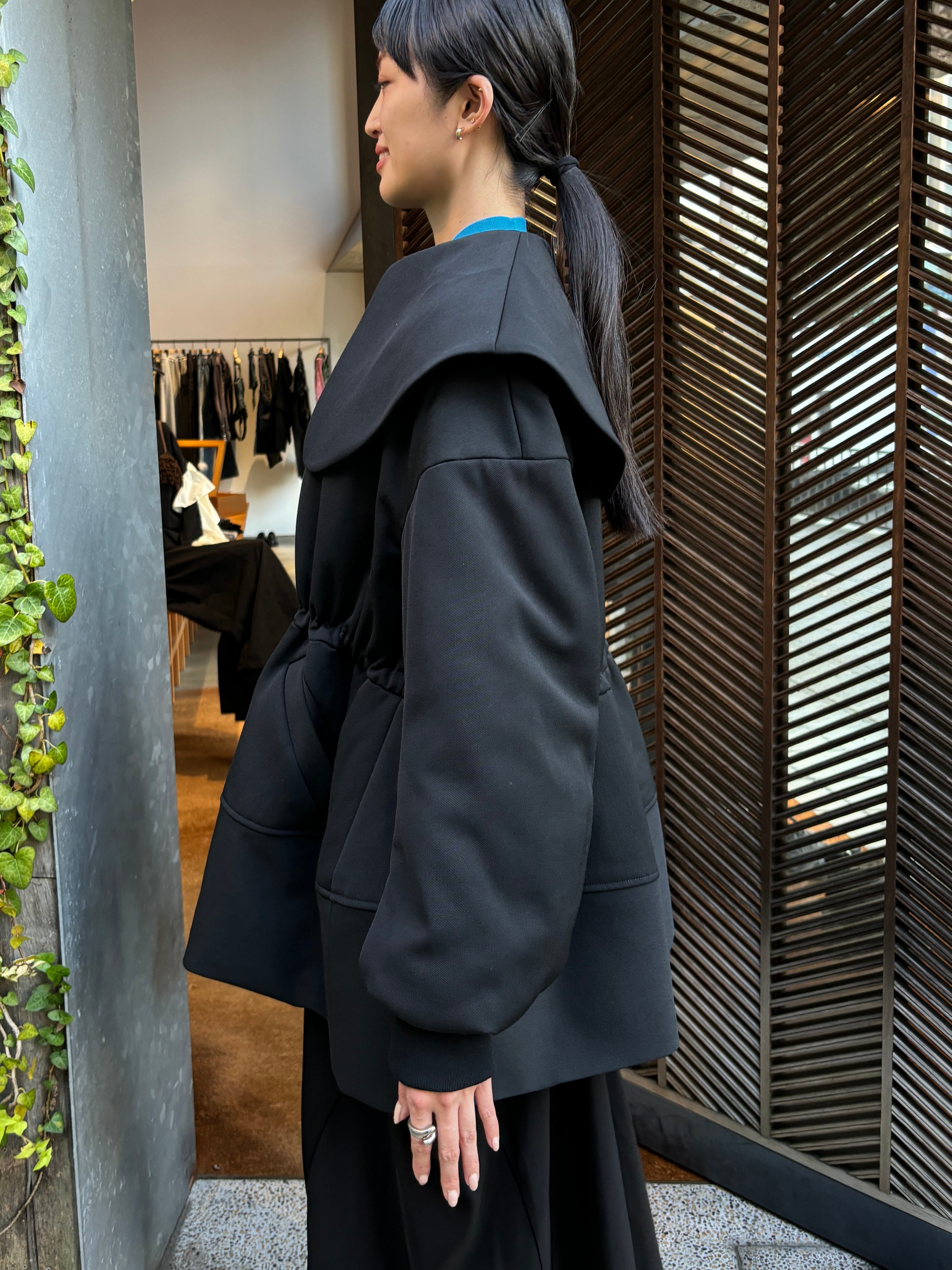 24AW】ENFOLD エンフォルド / BIG-COLLAR PEPLUM JACKET | Pay ID 24AW】ENFOLD エンフォルド / BIG-COLLAR PEPLUM JACKET | Pay ID